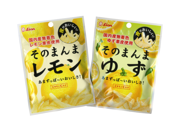 ライオン菓子（株） そのまんまレモン＆ゆず